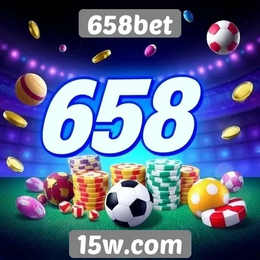 Variedade de jogos disponíveis na 658bet